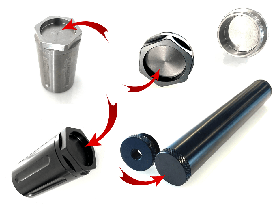 solvent trap parts