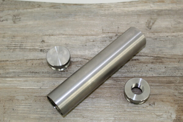 d cell solvent trap, titanium solvent trap