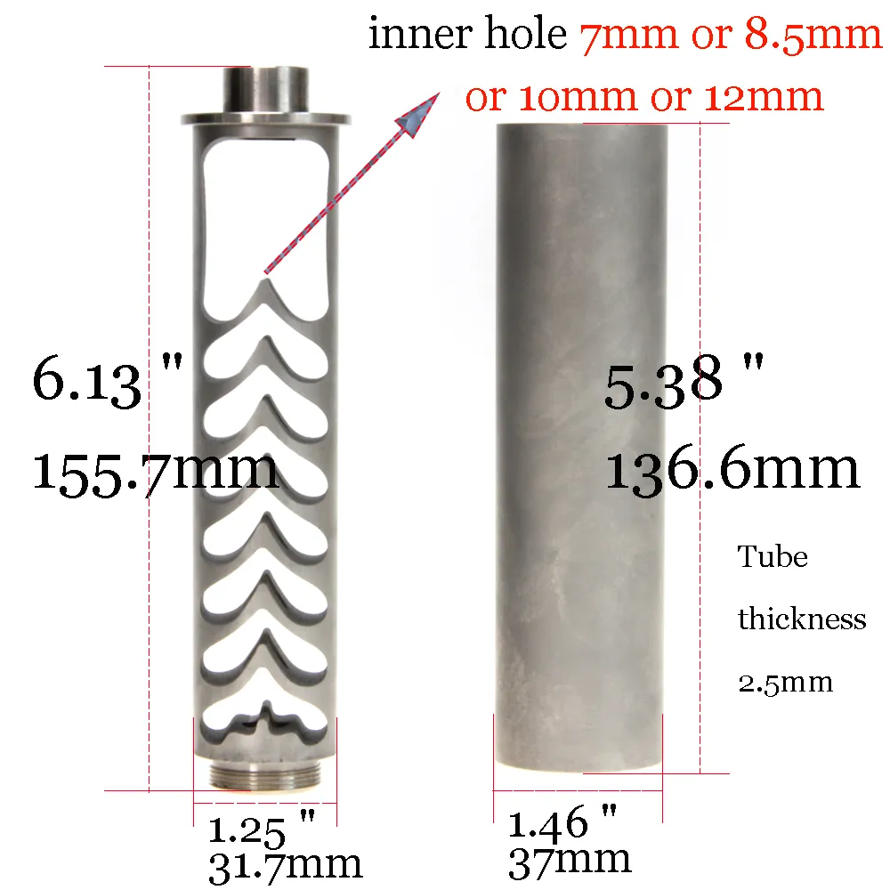 1/2-28 Titanium Solvent